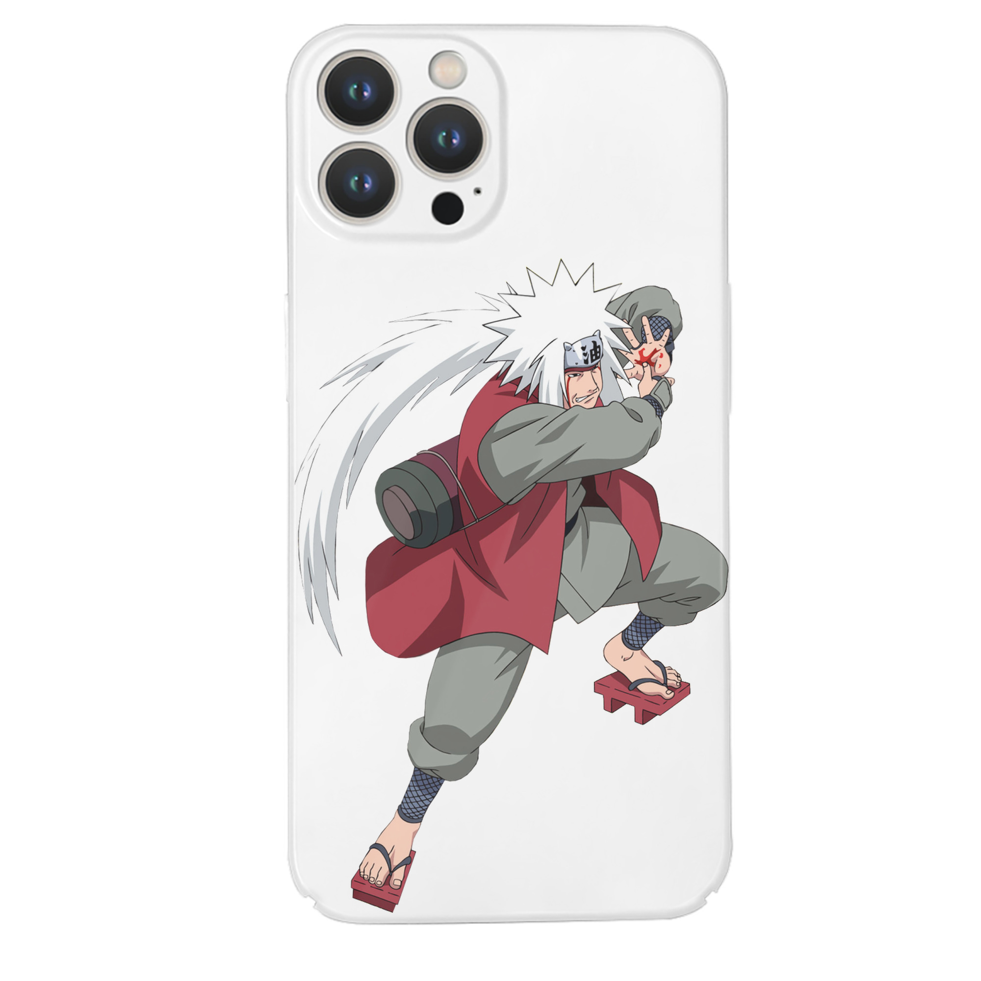 （画像用） NARUTO -ナルト- 自来也（じらいや） Jiraiya 【iPhone 14シリーズ対応】ハードケース